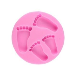 Foot Molds Silicone Mould - Small Feet Mould Cake Decoration - Foot Shapes Chocolate Mold - 1 Piece