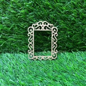 MDF Cutout: Rectangle 3.2 Inch, Thickness 2mm