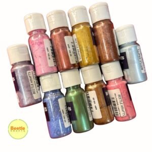 Mica Powder – 30gm Bottles (All Colours) | Vibrant Pigments for Resin, Soap, Art & DIY Crafts