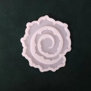 3D Flower Silicone Resin Art Mould - 5 Inch (3mm Depth) | Floral Wall Decor & Craft Mould