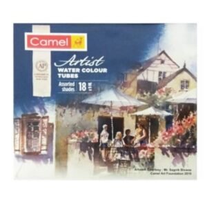 Camel Artist Watercolour Tube Set – 18 Shades (9ml Each)