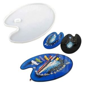 Colour Palette Silicone Mould – Big/Small (12x7 Inch)