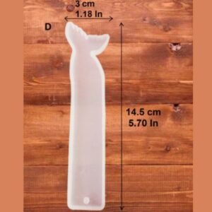 Dolphin Shaped Bookmark Silicone Mould – 6 Inch