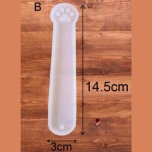 Paw Shaped Bookmark Silicone Mould – 6 Inch