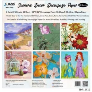 Sceneric Decor Decoupage Paper (12x12 Inch)