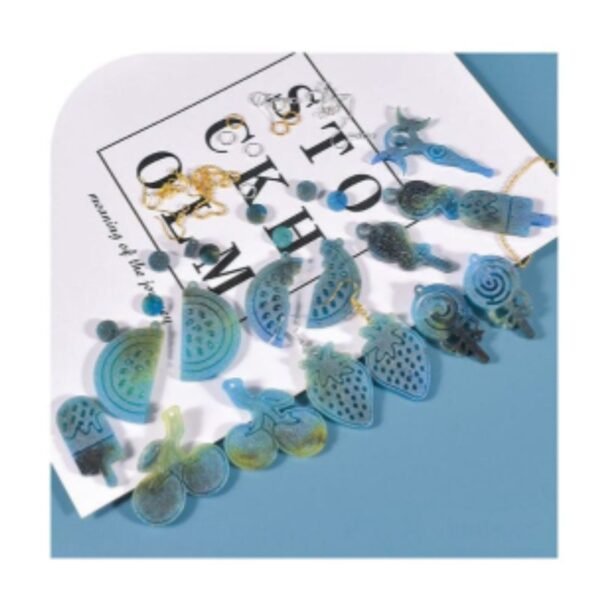 25 Cavity Assorted Shapes Silicone Mould | Resin Pendants, Charms & Jewellery Making 13 427 6