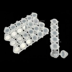 Paint Pots Strip with Lid – 6 Wells (30ml Each)