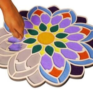 MDF Rangoli Base : All 5 Designs