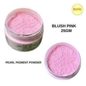 Blush Pink Pearl Metallic Pigment Powder – 25g | Romantic Pearlescent Mica for Resin & Crafts