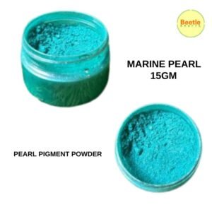 Marine Pearl Metallic Pigment Powder – 15g | Vibrant Teal Metallic Mica