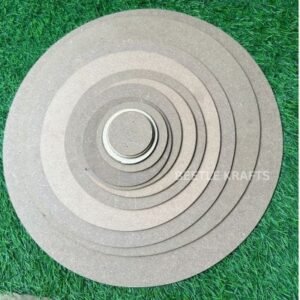 Round MDF Base – Multiple Sizes | 3.5mm Thickness