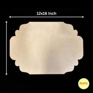 Nameplate MDF (Size: 16.5x11.5 inch, Thickness 4mm)