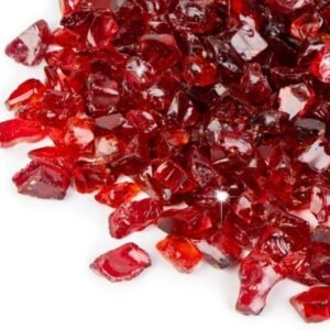 Fire Pit Glass Stones- 500gm (All colours)
