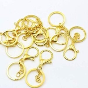Lobster Keyrings – Golden/Silver (Packs of 20/60/100pcs)