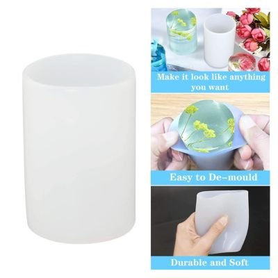 Round Pillar Candle Silicone Mould (6x5cm) 15 498 2