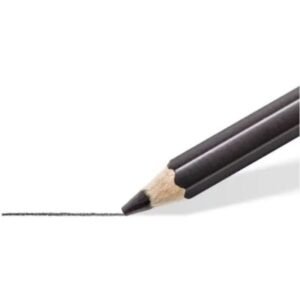 Staedtler Mars Lumograph Black Drawing Pencil (Single) - Deep Matte Black (6B, 8B)