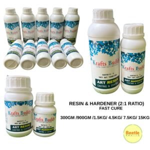 Resin Hardener (2:1 Ratio) - All Sets (300gm/900gm/1.5kg/4.5kg/7.5kg/15kg)