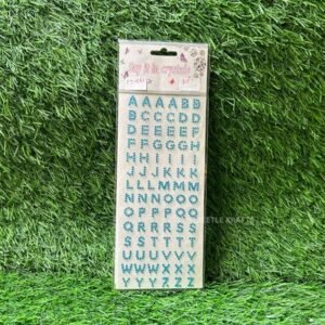 Beaded Alphabet Stickers – All Colours (5 Assorted Designs)