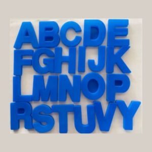Monogram Alphabet Mould (6 Inch Height, 20mm Depth) - Create Custom Resin Letters, Concrete Decor & Gifts