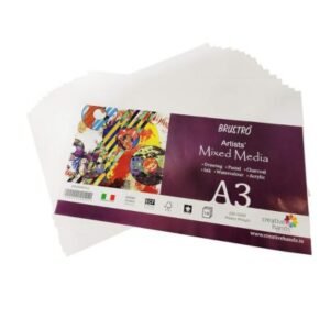 Mixed Media Paper 250gsm - Versatile & Acid-Free (A4 & A3 Sizes)