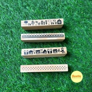 Border Rubber Stamps : All Designs (4 Inch)