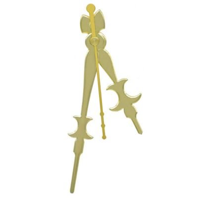 Jags Clock Hands – 4.5 Inch | Gold | Not Compatible with Krafts Buddy Clock Mechanism 16 77 2