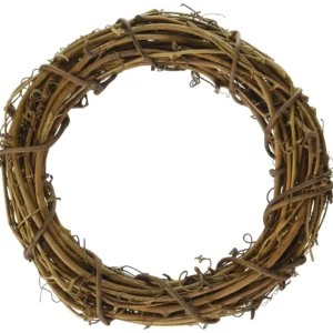 Natural Grapevine Wreaths - Multiple Sizes (3, 4.5, 6, 12 Inch) | Rustic Base for DIY Crafts, Home & Festive Decor