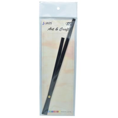 Jags Clock Hands Set – Black | 25.5cm Minute Hand, 20.5cm Hour Hand | Not Compatible with Krafts Buddy Clock Mechanism 14 89 2