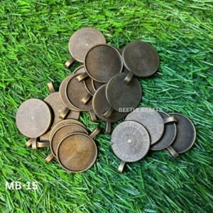 Brass Bezels (Closed) – Medium Size (All 27 Designs)
