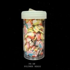 Candy Type 2 Polymer Shaker 20gm Pack | Approx 6x5mm Tiny Sweet Clay Slices for Resin Art, Shaker Cards & DIY Crafts