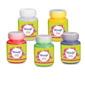 Fevicryl Acrylic Colours – 100ml | Choose Any Colour for Art, Fabric DIY Projects