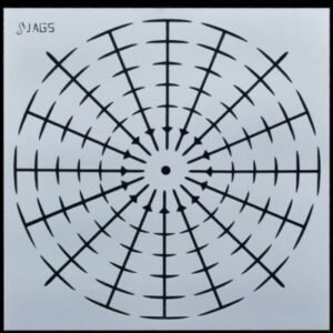 Clock Placement Sheet / Stencil Set - 8 & 12 Inch Sizes | Reusable Template for Accurate DIY Wall Clock Number & Marker Placement