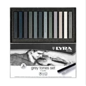 Lyra Rembrandt Polycolor Pencils – Pastel Grey Tones (Set of 12)