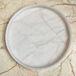 Round Plain Mould – 12 Inch Diameter | 20mm Depth | Silicone Mould for Resin, Jesmonite, and Concrete Art