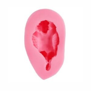 Silicone Fondant Mold | Sleeping Baby Angel Wings | 9x5x3.5 cm | Also for Clay