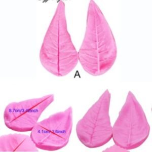 Silicone Leaf Petal Veiner Sugar Craft Fondant Mold