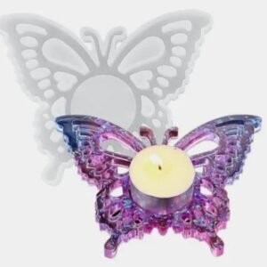 Butterfly T-light Holder Mould - 12x10x0.8cm