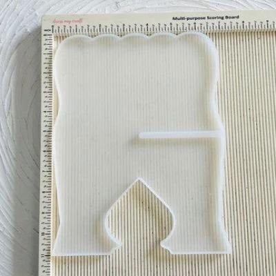 Book Stand Silicone Mould - Big (11"x7") & Small (8"x5") | 6mm Depth | Resin Art & Display 14 Book Stand Mould BEETLE KRAFTS tag1 tag2 tag3 tag4 4042421