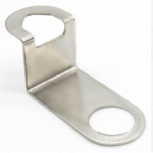 Metal Clock Hanging Hook (5.5 x 2 x 1 cm) - Low-Profile Wall Mount Hanger
