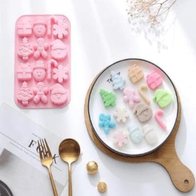Christmas Theme Silicone Mould 2
