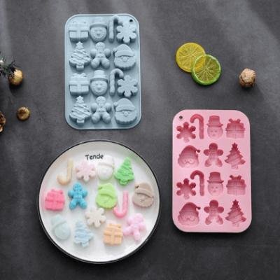 Christmas Theme Silicone Mould 3
