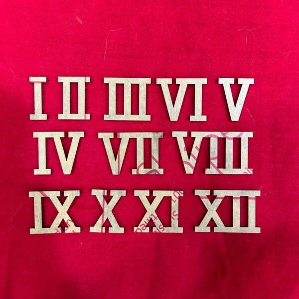 Clock Roman 1.3 Black BEETLE KRAFTS tag1 tag2 tag3 tag4 4043888