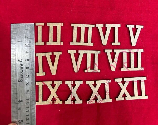 Clock Roman 1.3 Black BEETLE KRAFTS tag1 tag2 tag3 tag4 4043891