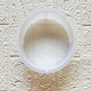 Deep Cast Round Silicone Mould - 6 Inch (50mm Depth) | Resin Art & Large Embeds