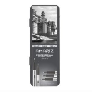 Doms Amariz Professional Pigment Liners Set of 5