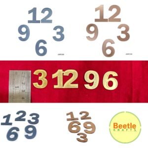 Numerical Clock Numbers (4 PCS) - 1 Inch