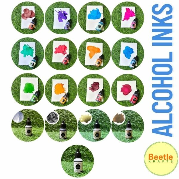 Buy Best Alcohol Inks 10ml Set | 17 Color Kit - Save 40%