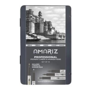 Doms Amariz Professional Pigment Liners Set of 10