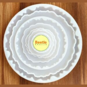 Round Agate/Irregular Silicone Moulds - All Sizes (2" / 3" / 4" / 5" / 6") with 8mm Depth