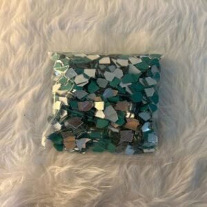 Kohinoor Diamond Shape Mirror Sequins (1cm) | 200g Pack Decorative Mirrors for Crafts & Embroidery